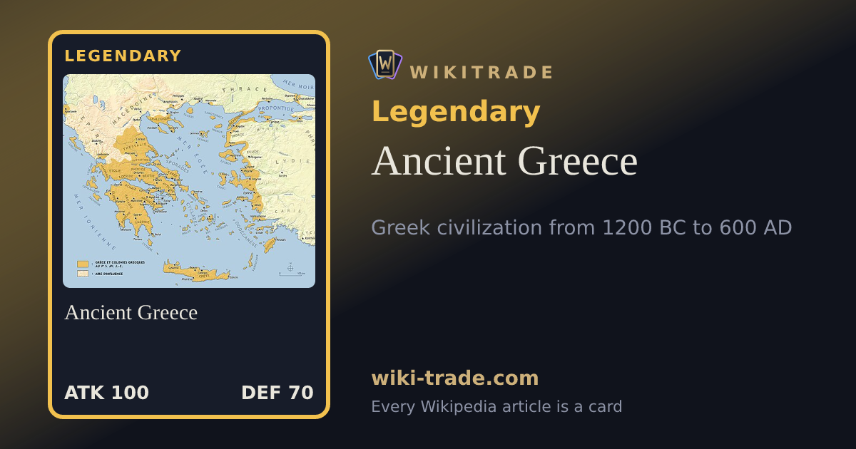 Ancient Greece — Legendary card