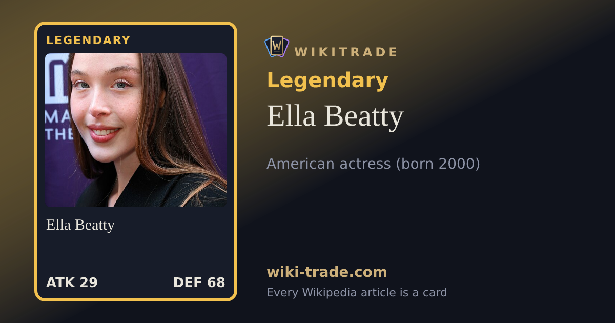 Ella Beatty — Legendary card