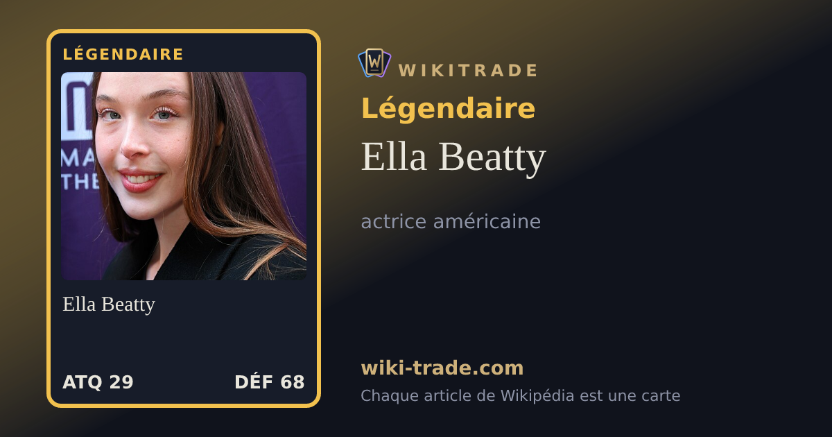 Ella Beatty — carte Légendaire