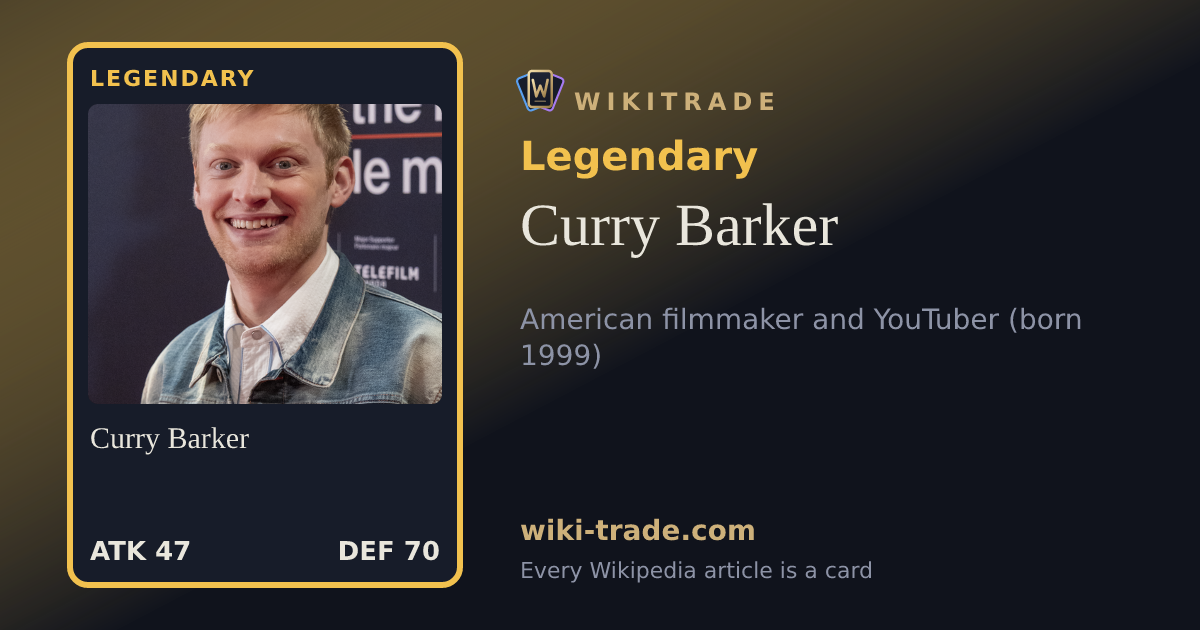 Curry Barker — Legendary card