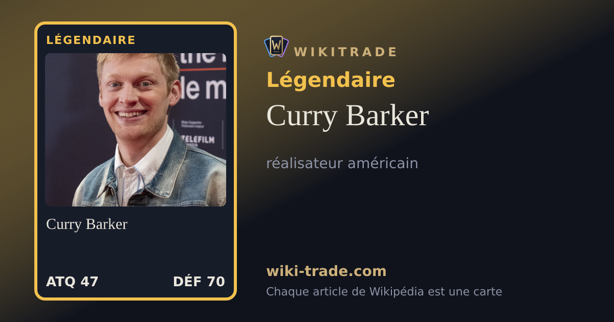 Curry Barker — carte Légendaire
