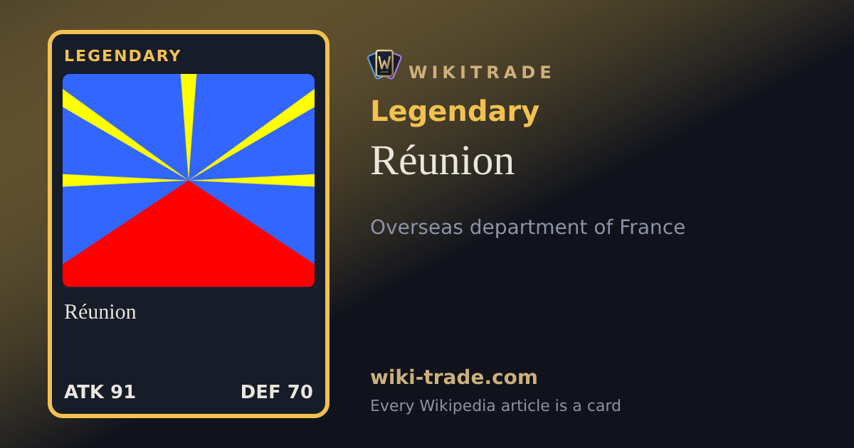 Réunion — Legendary card