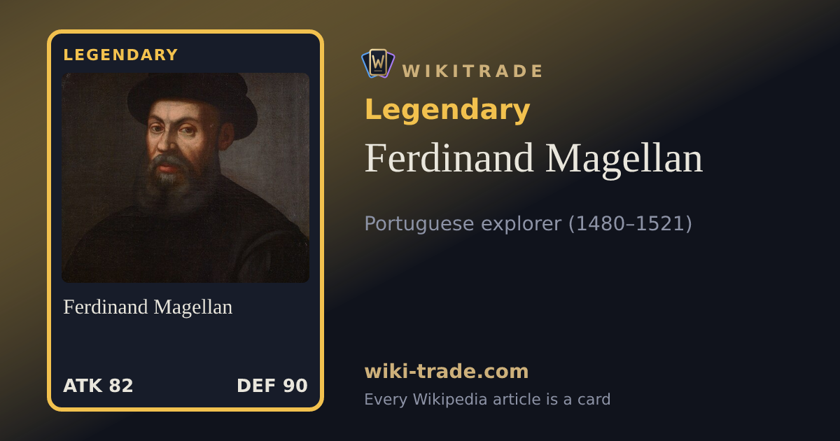 Ferdinand Magellan — Legendary card