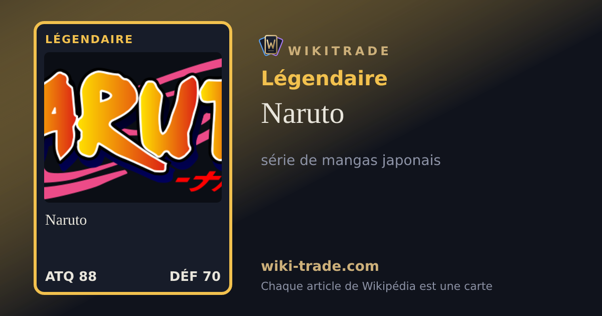 Naruto — carte Légendaire