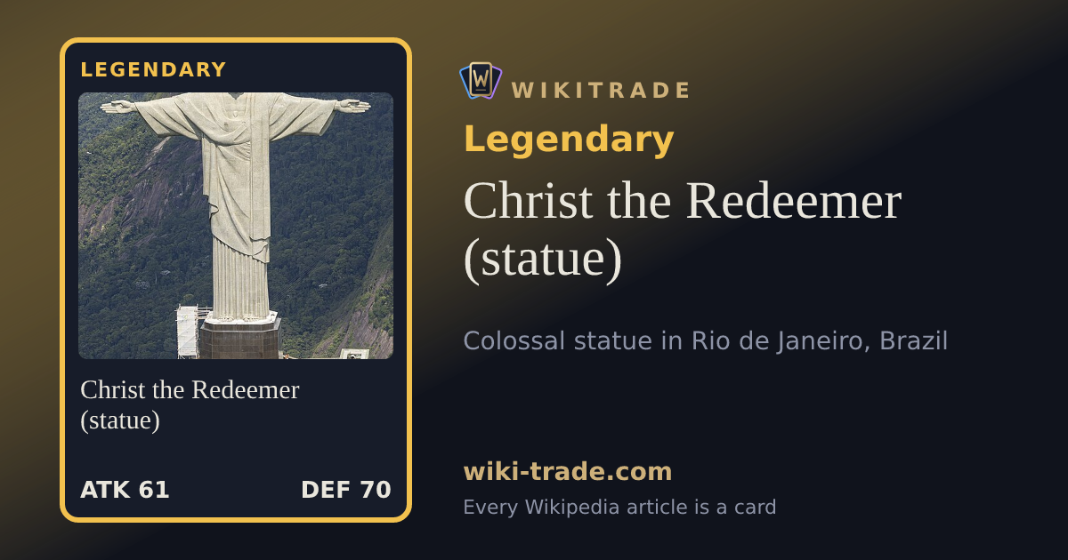 Christ the Redeemer (statue) — Legendary card