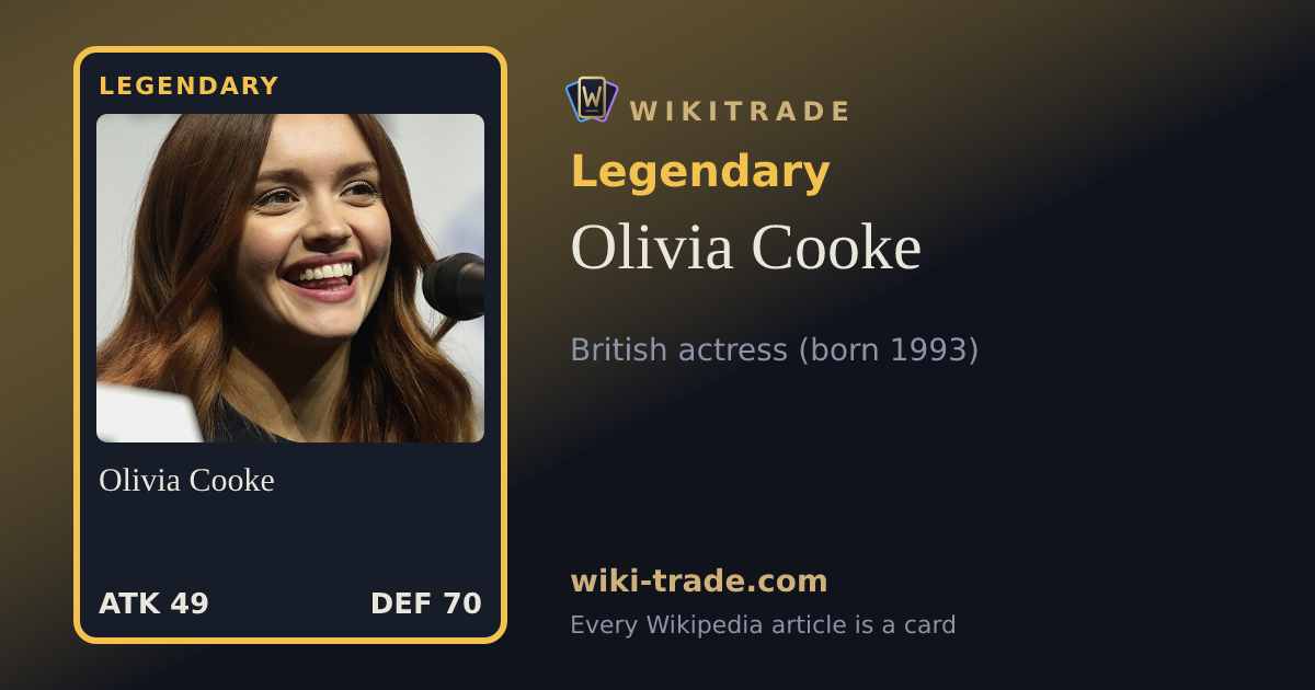 Olivia Cooke — Legendary card