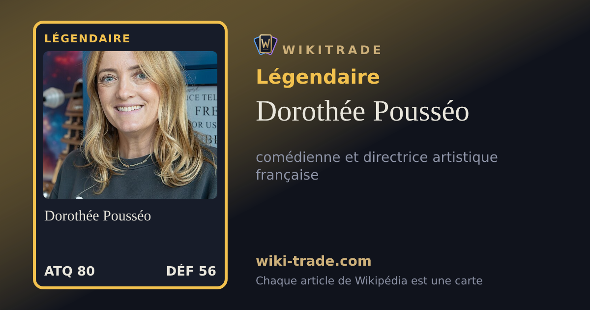 Dorothée Pousséo — carte Légendaire