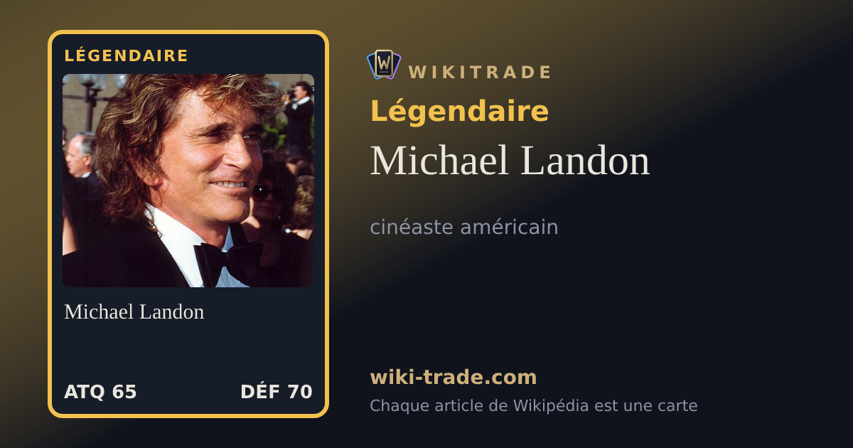 Michael Landon — carte Légendaire