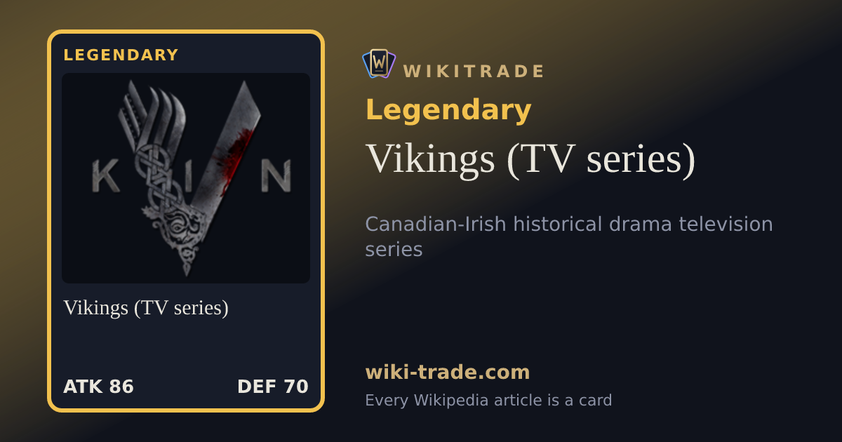Vikings (TV series) — Legendary card