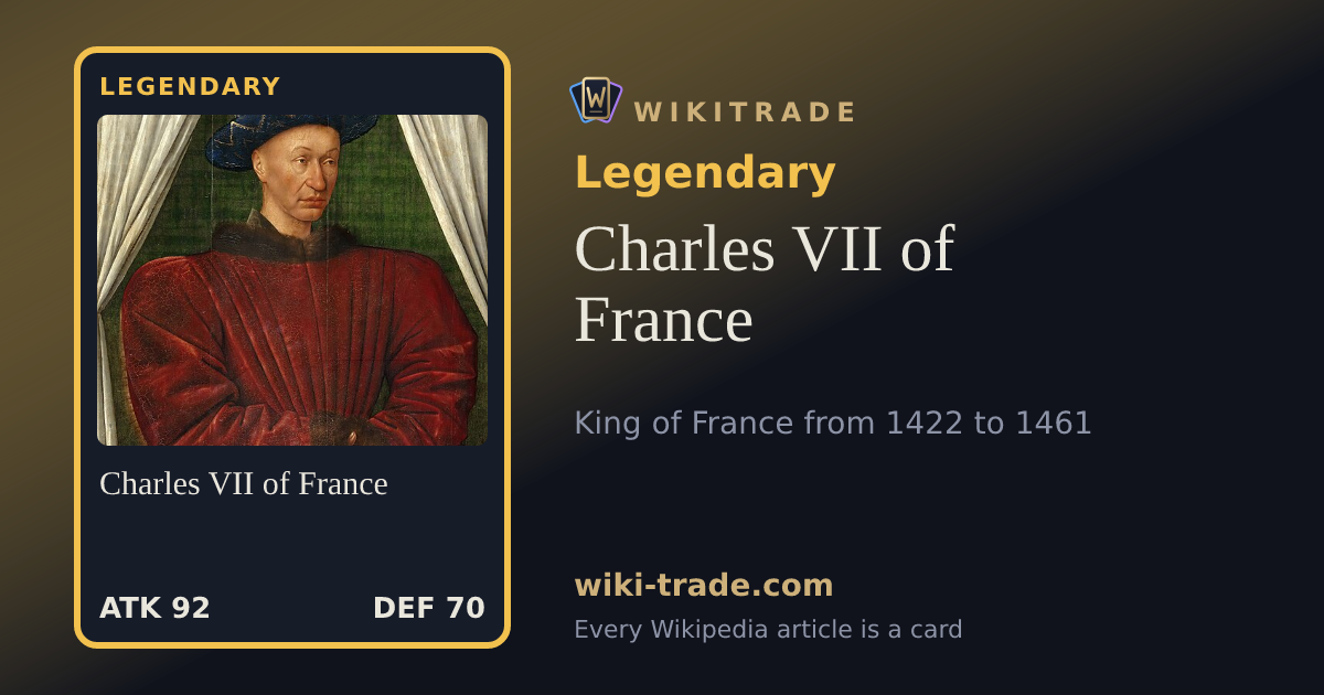 Charles VII of France — Legendary card