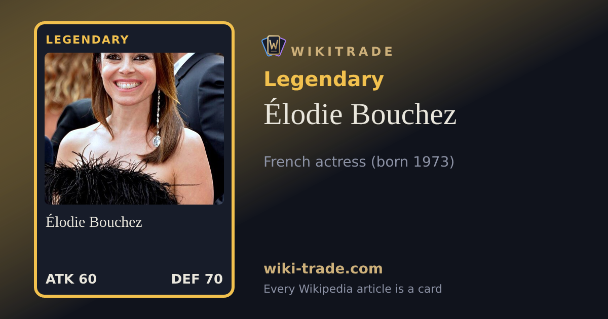 Élodie Bouchez — Legendary card
