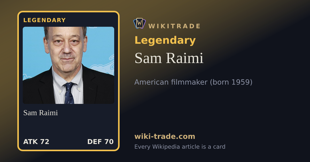 Sam Raimi — Legendary card