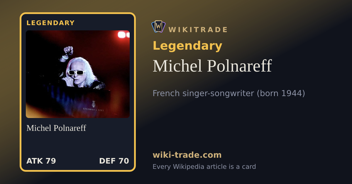 Michel Polnareff — Legendary card