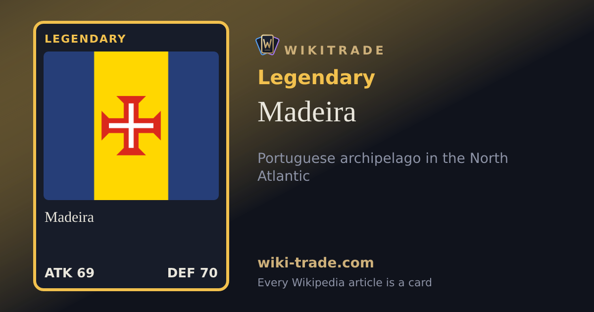 Madeira — Legendary card