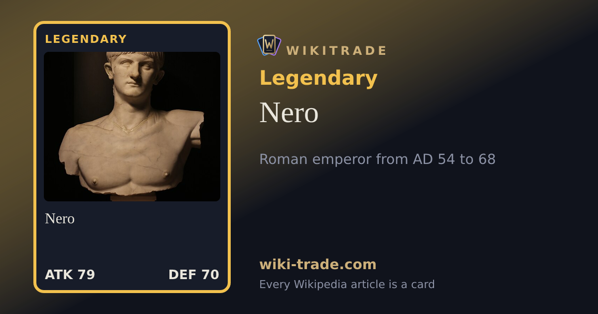 Nero — Legendary card