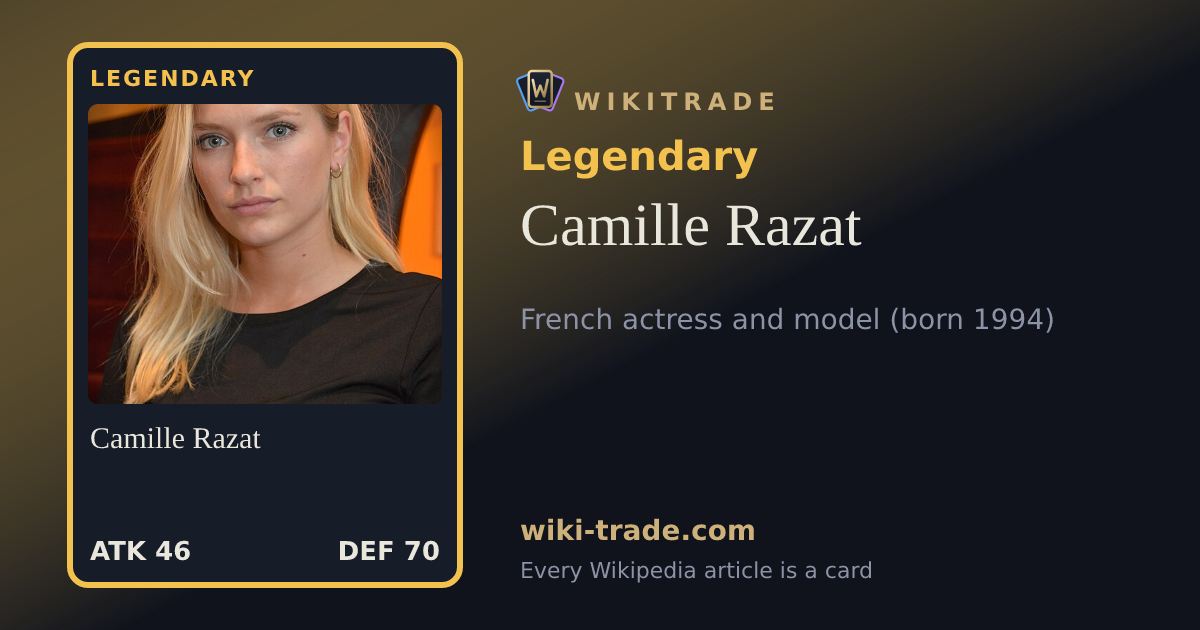 Camille Razat — Legendary card