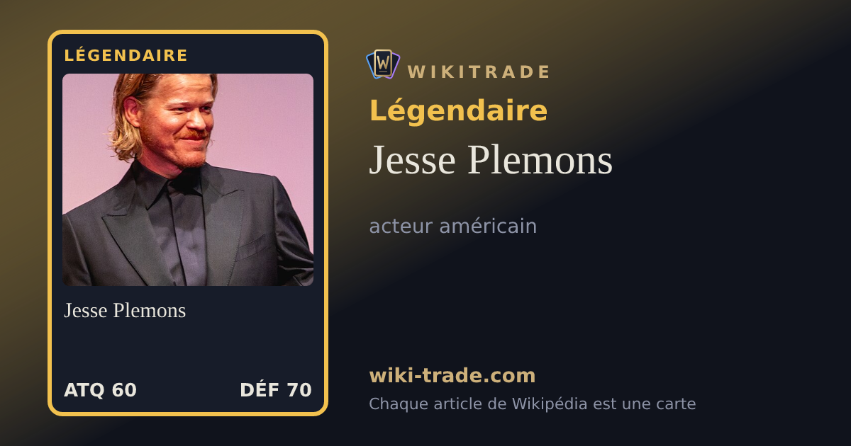 Jesse Plemons — carte Légendaire