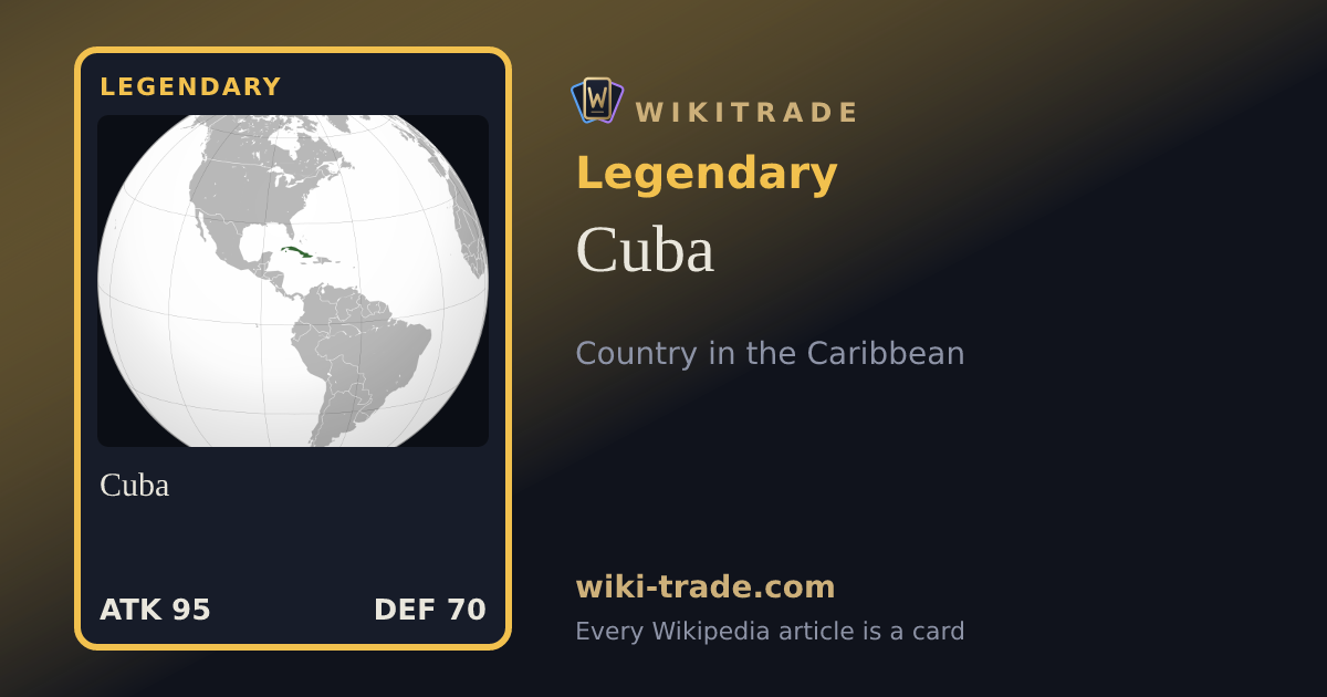 Cuba — Legendary card