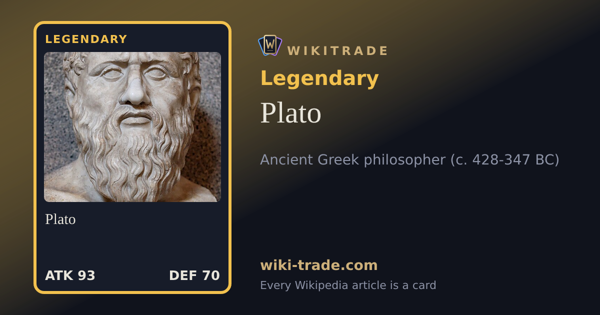 Plato — Legendary card