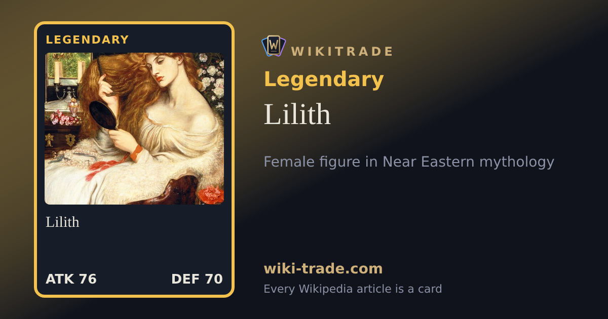 Lilith — Legendary card