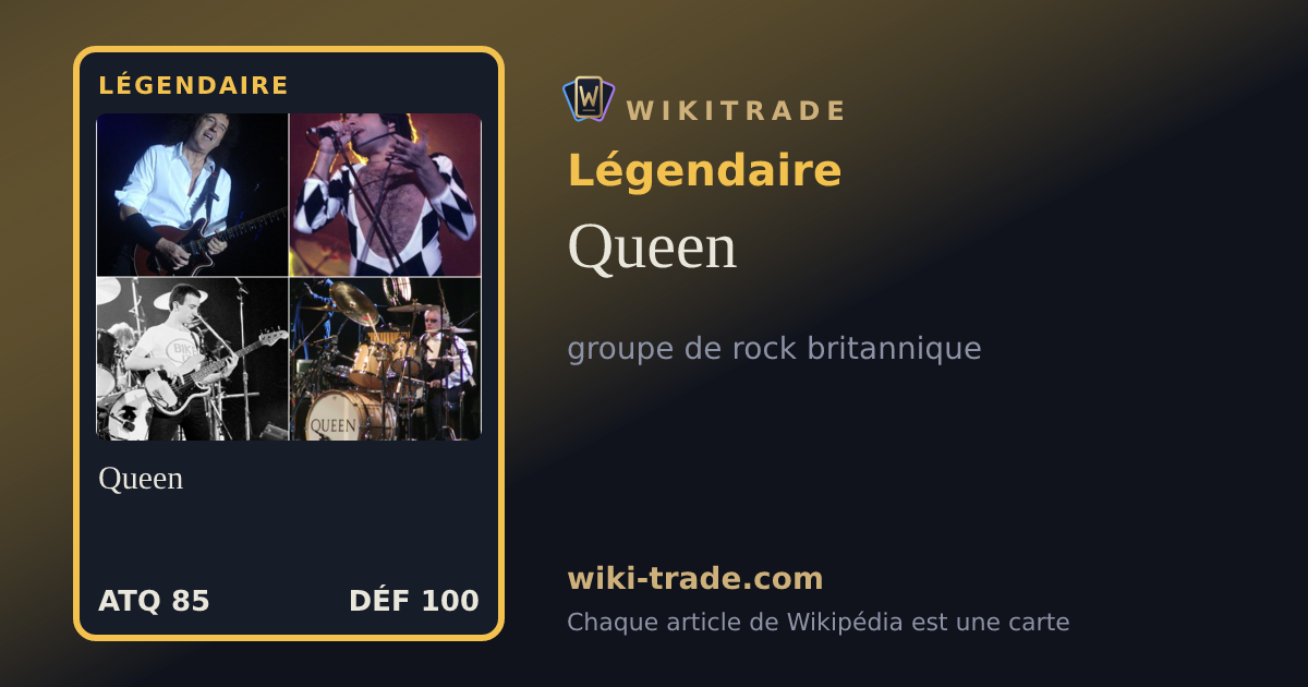Queen — carte Légendaire