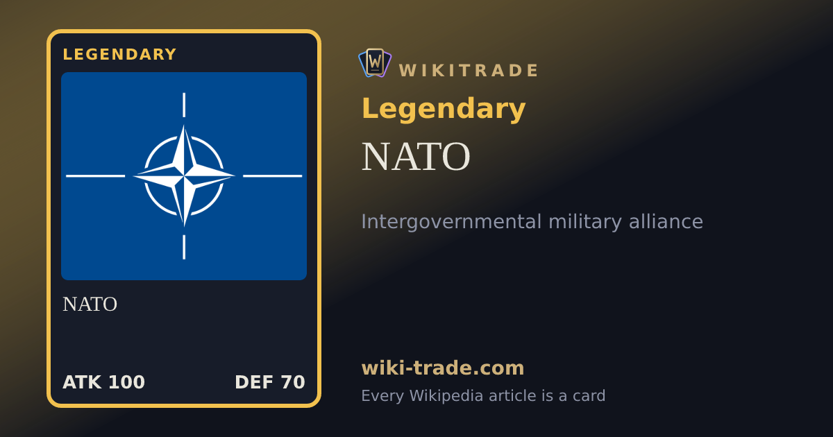 NATO — Legendary card