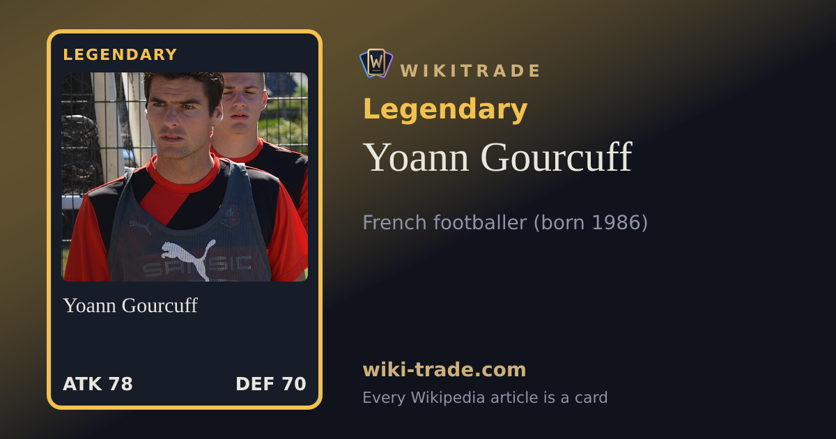 Yoann Gourcuff — Legendary card