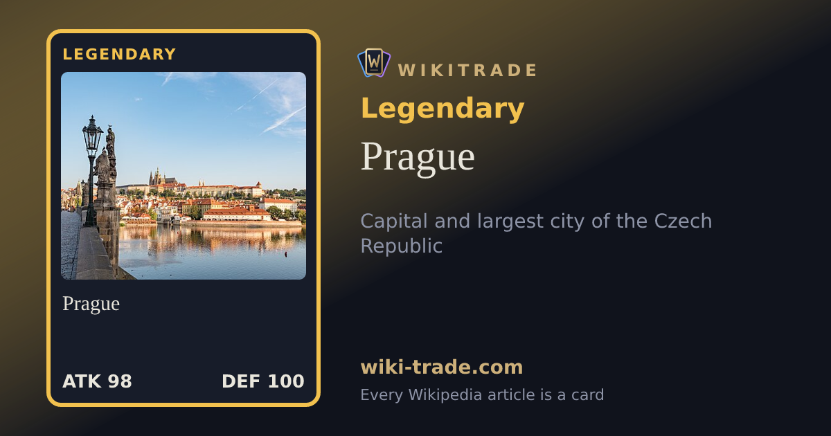 Prague — Legendary card