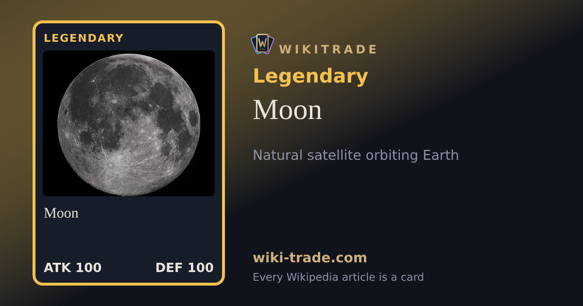 Moon — Legendary card