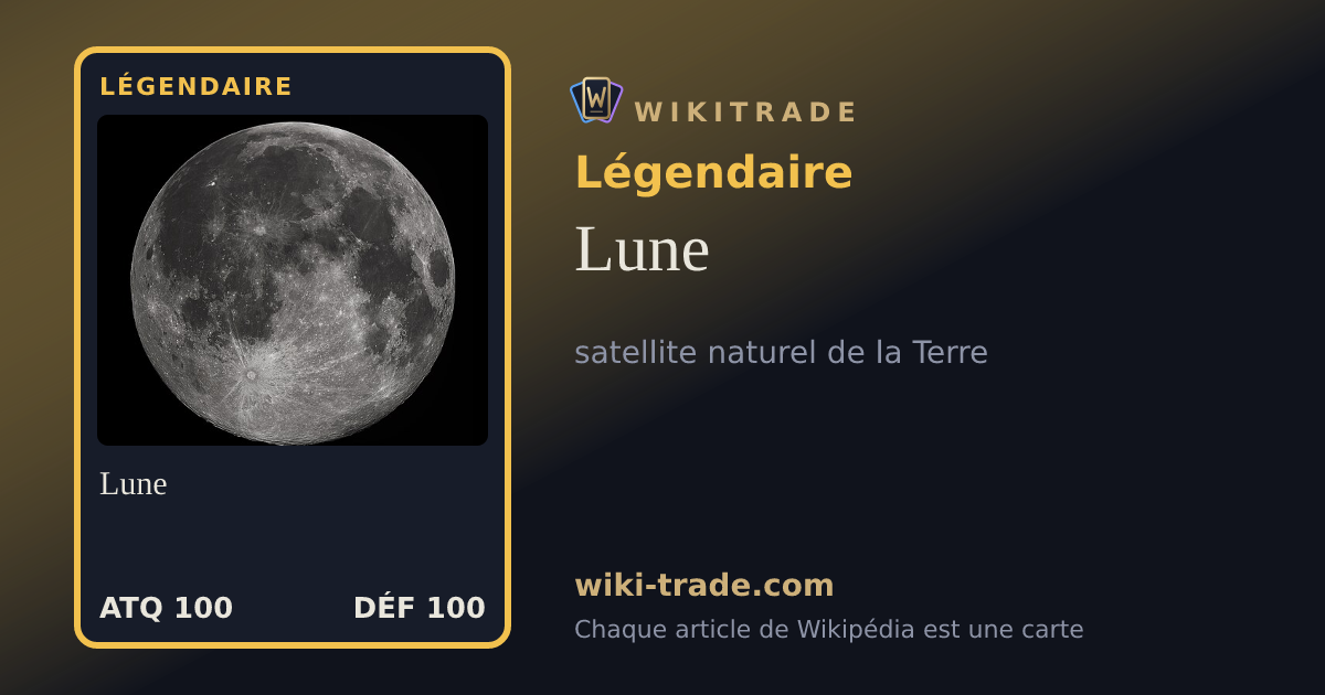 Lune — carte Légendaire