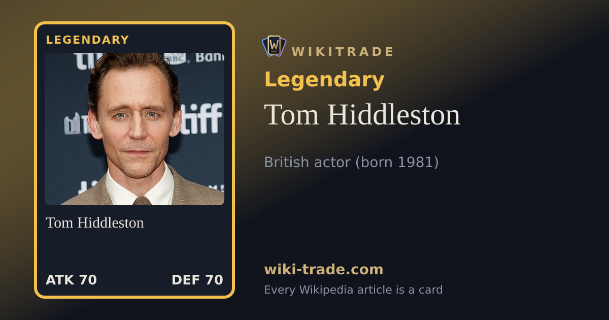 Tom Hiddleston — Legendary card
