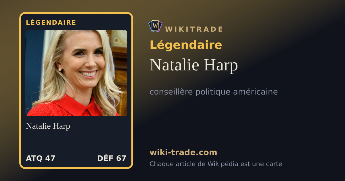 Natalie Harp — carte Légendaire