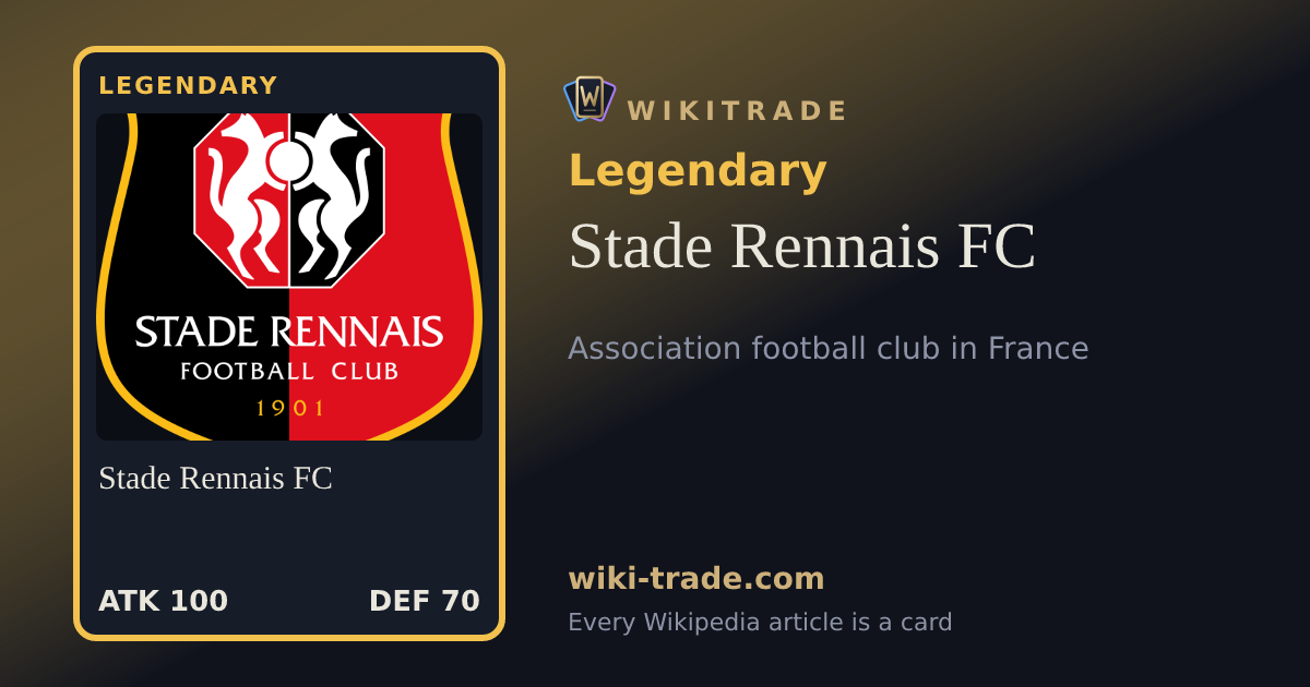 Stade Rennais FC — Legendary card