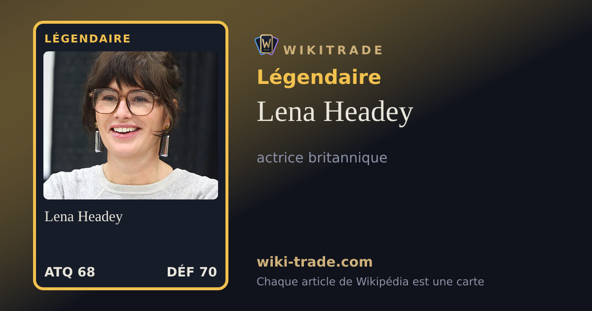 Lena Headey — carte Légendaire