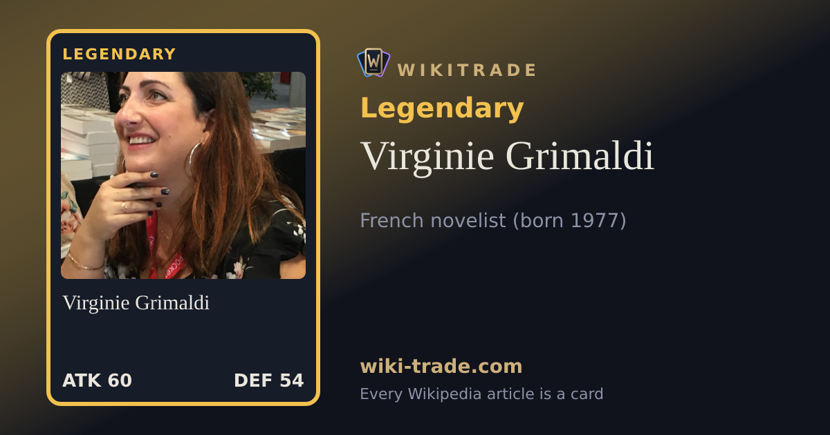 Virginie Grimaldi — Legendary card
