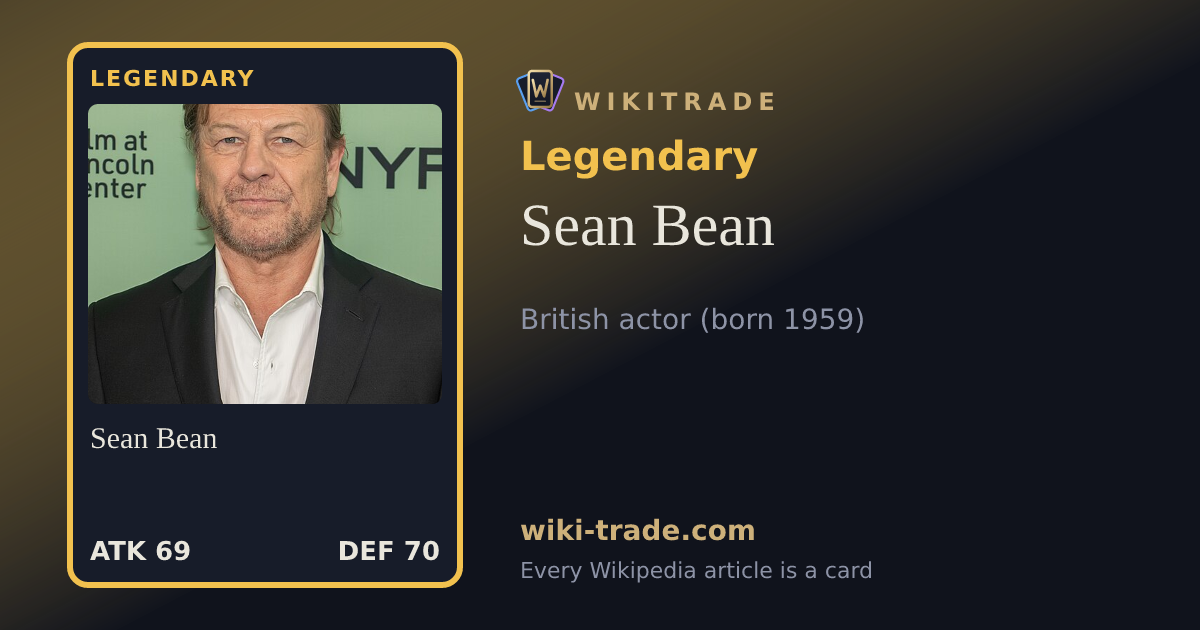 Sean Bean — Legendary card