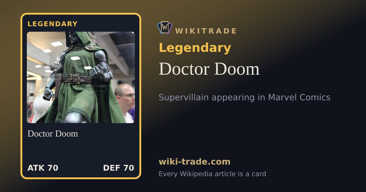 Doctor Doom — Legendary card