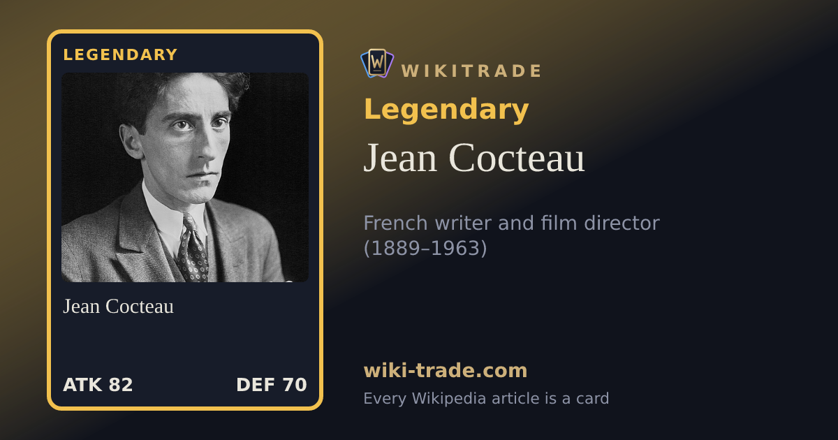 Jean Cocteau — Legendary card