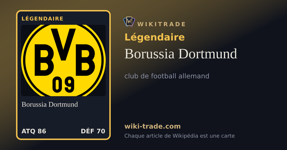 Borussia Dortmund — carte Légendaire