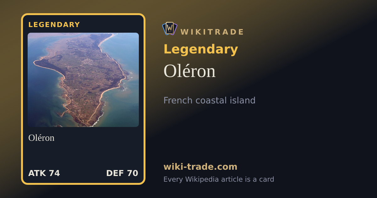 Oléron — Legendary card