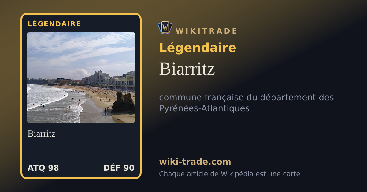 Biarritz — carte Légendaire