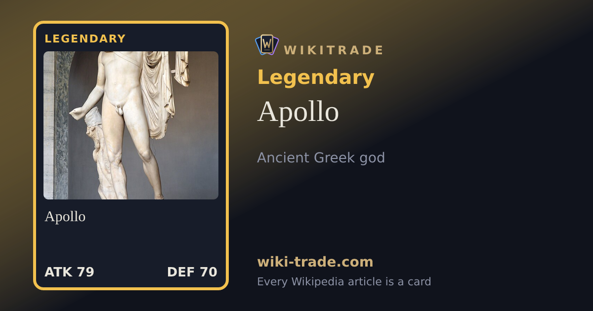 Apollo — Legendary card
