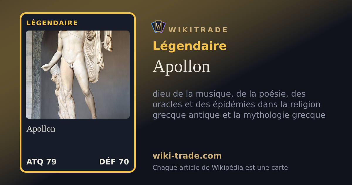 Apollon — carte Légendaire
