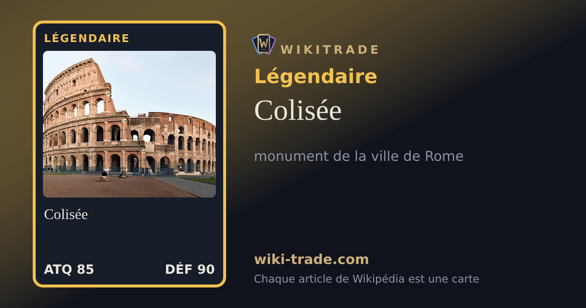 Colisée — carte Légendaire