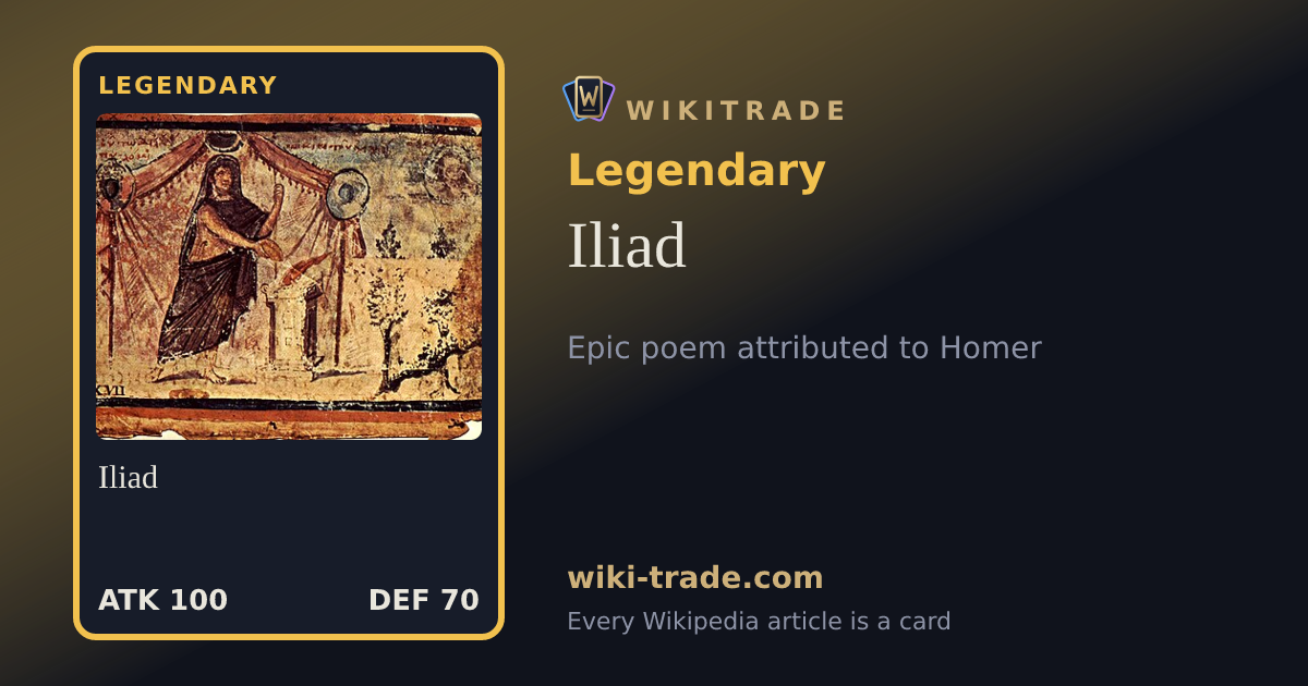 Iliad — Legendary card