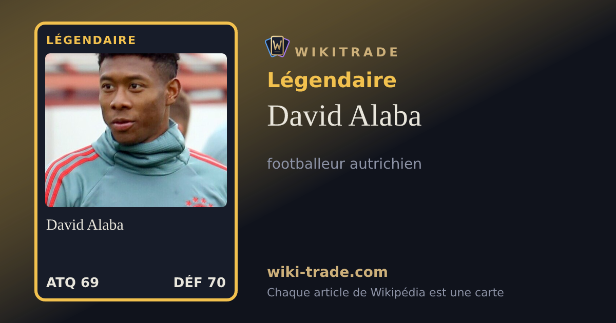 David Alaba — carte Légendaire