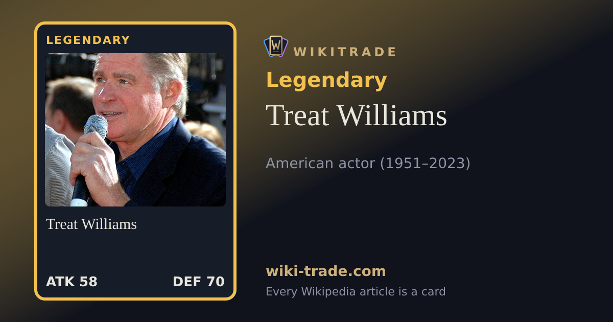 Treat Williams — Legendary card