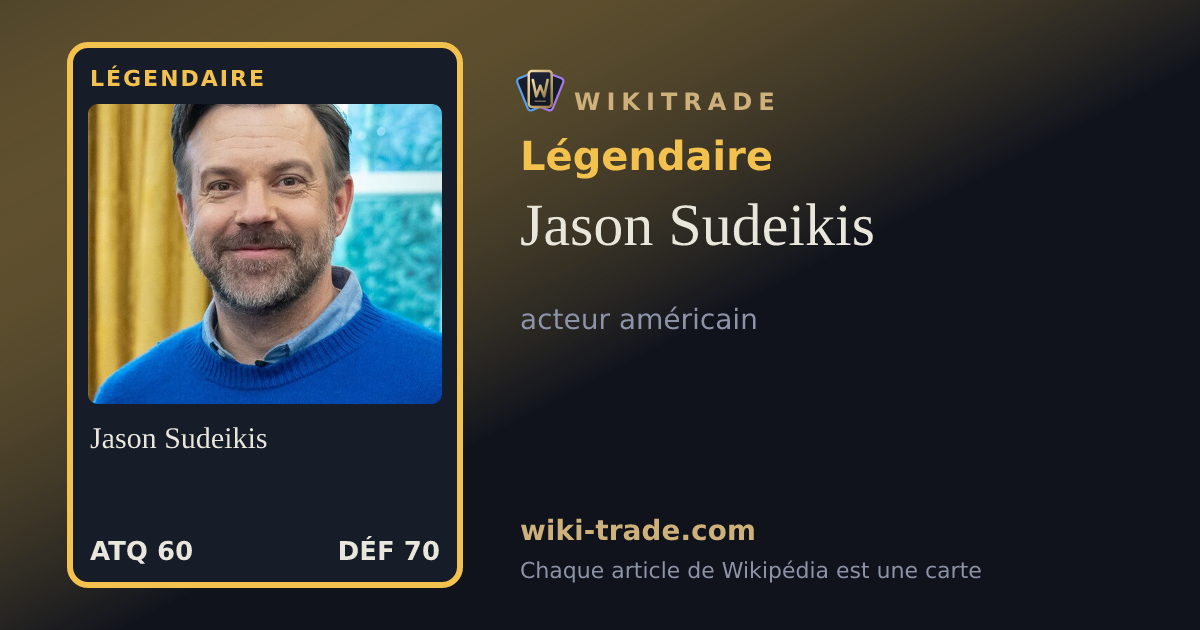 Jason Sudeikis — carte Légendaire