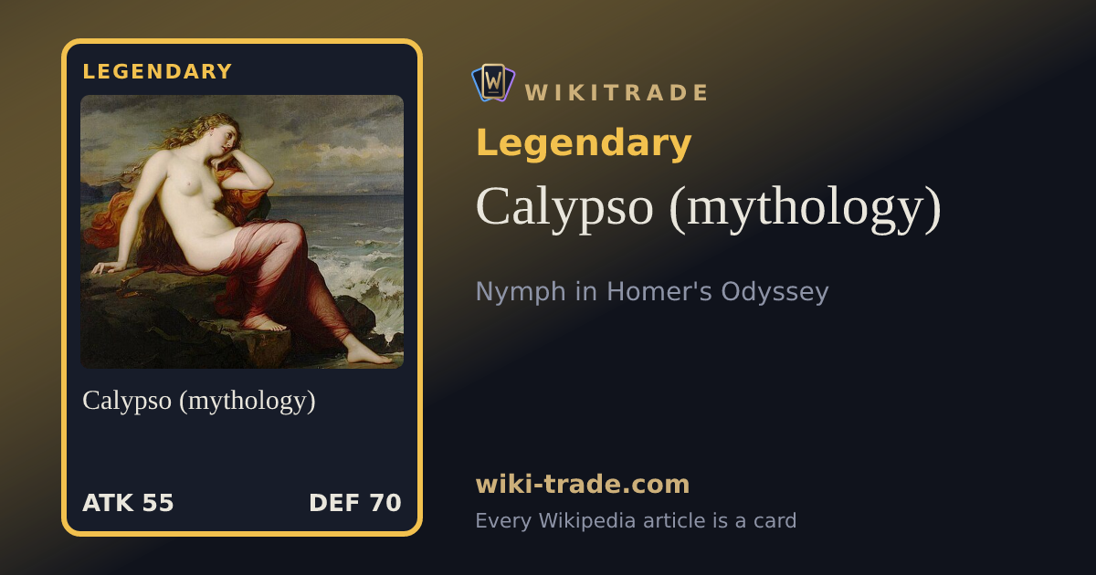 Calypso (mythology) — Legendary card