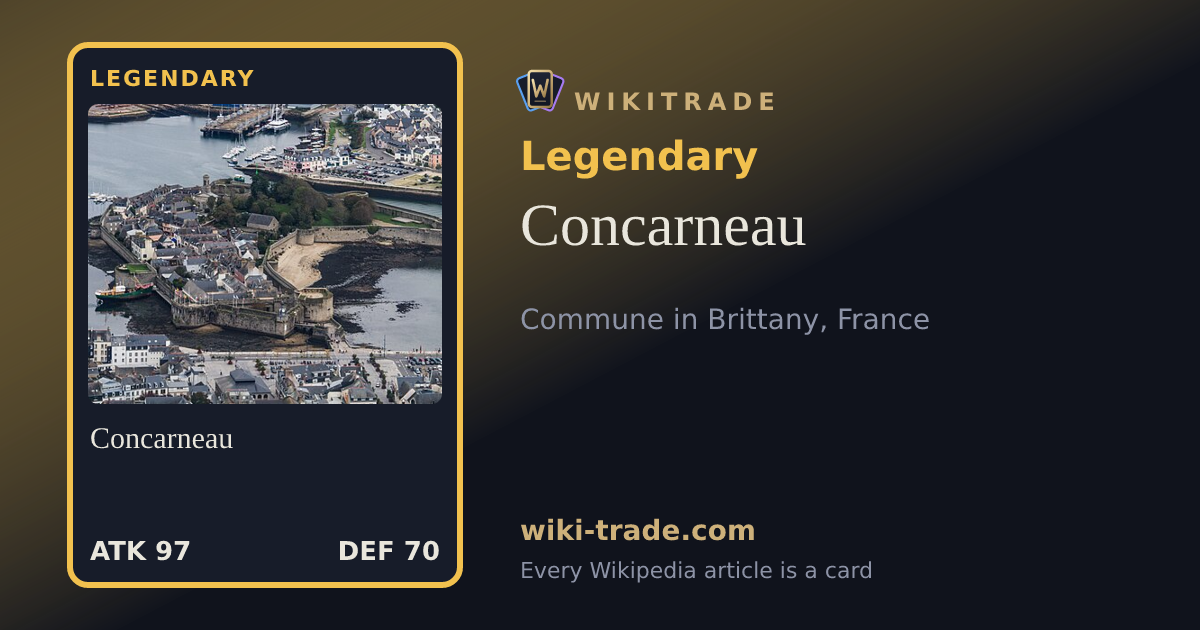 Concarneau — Legendary card